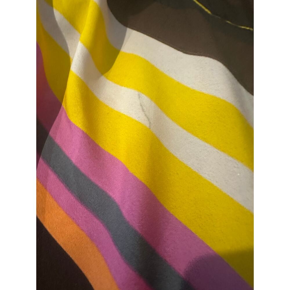 Flint & Moss Flowy Striped Maxi Skirt Multicolor Size XL Boho Vibrant Summer - Picture 4 of 8